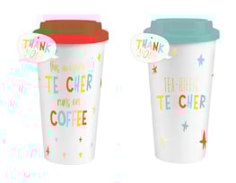 Wholesale Teacher Travel Plastic Mug
