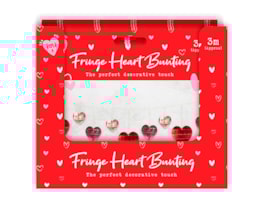Wholesale Valentine's Foil Heart Bunting CDU Wholesale Valentine's Foil Heart Bunting CDU