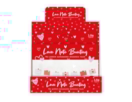 Wholesale Valentine's Customisable Love Note Bunting 1.5m CDU