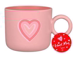 Wholesale Valentine's Printed Heart Mug 350ML