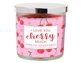 Wholesale Cherry Fizz Fragranced Candle 350G Wholesale Cherry Fizz Fragranced Candle 350G