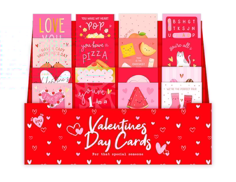 Wholesale Valentines Mixed Cards CDU Wholesale Valentines Mixed Cards CDU