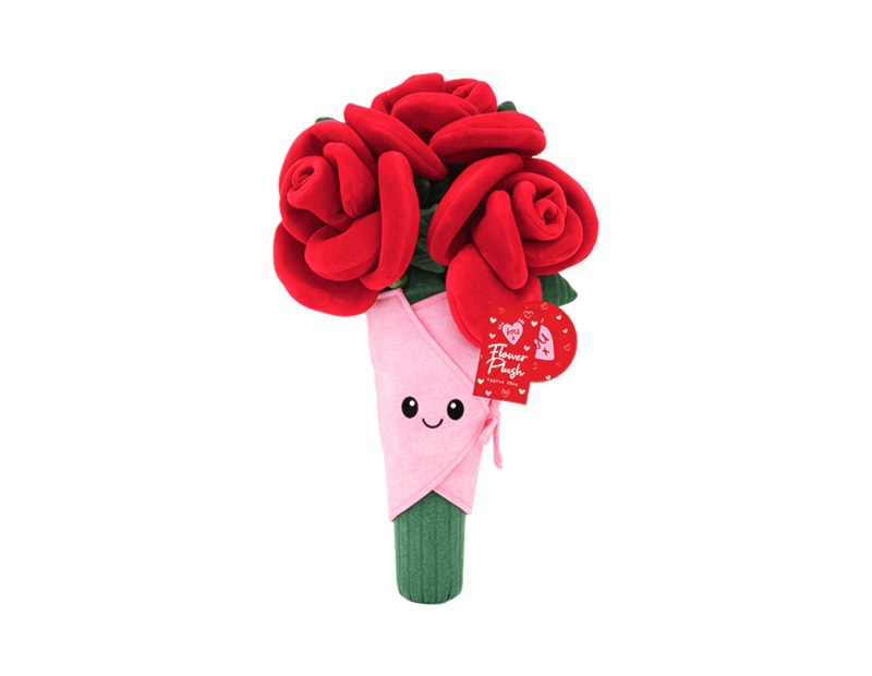Wholesale Valentines Flower Plush 28cm Wholesale Valentines Flower Plush 28cm