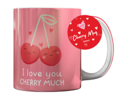 Wholesale Valentines Cherry Mug 350ml Wholesale Valentines Cherry Mug 350ml