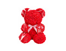 Wholesale Valentine Foam Rose Bear Wholesale Valentine Foam Rose Bear