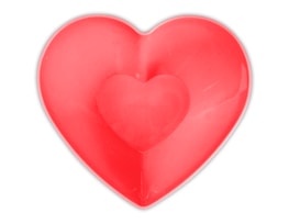 Wholesale Red plastic Heart serving bowl Wholesale Red plastic Heart serving bowl