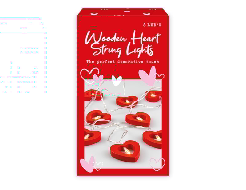 Wholesale LED wooden heart lights Wholesale LED wooden heart lights