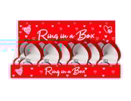 Wholesale Valentines Ring in Box CDU Wholesale Valentines Ring in Box CDU