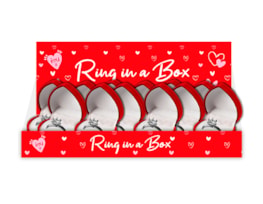 Wholesale Valentines Ring in Box CDU Wholesale Valentines Ring in Box CDU