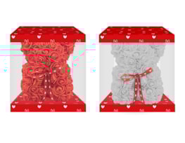 Wholesale Valentine Foam Rose Bear Wholesale Valentine Foam Rose Bear