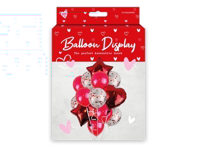 Wholesale Valentines Balloon Display pack Wholesale Valentines Balloon Display pack