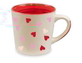 Wholesale Valentine's Heart Print Mug Wholesale Valentine's Heart Print Mug