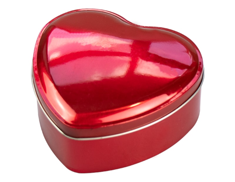 Wholesale Valentine's Metal Heart Tin Wholesale Valentine's Metal Heart Tin