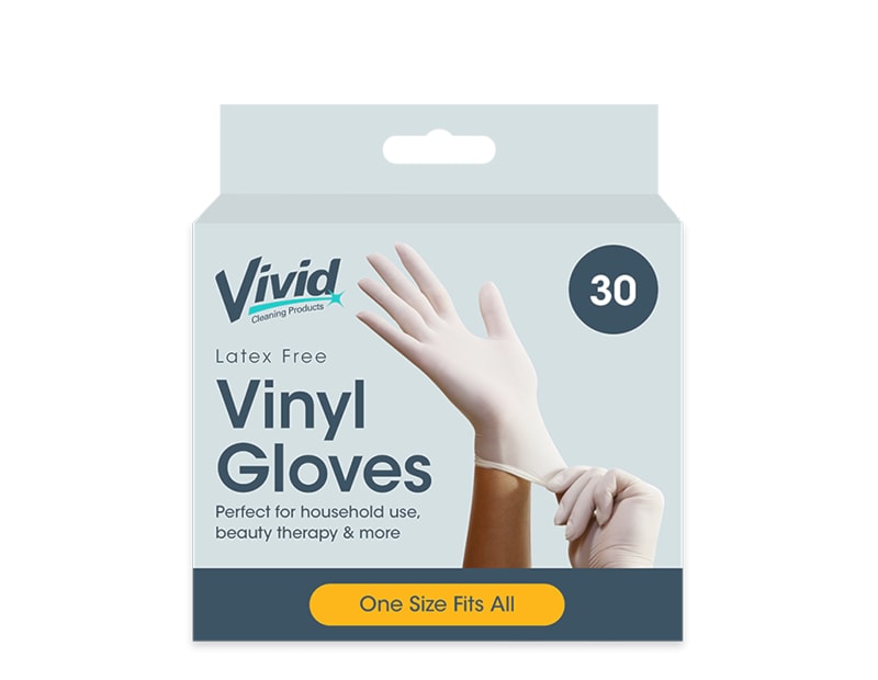 Wholesale Vinyl Gloves 30pk Wholesale Vinyl Gloves 30pk