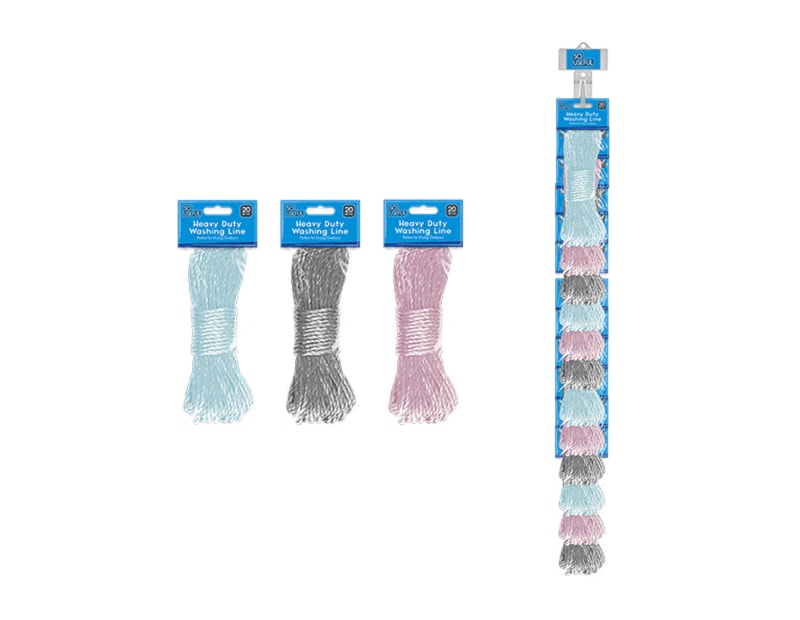 Wholesale Washing Line 20m With Clip Strip Wholesale Washing Line 20m With Clip Strip