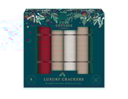 Wholesale Traditional Glittered Luxury Crackers 14" 6pk Wholesale Traditional Glittered Luxury Crackers 14" 6pk
