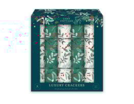 Wholesale Traditional Christmas Crackers 12" 10pk