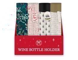 Wholesale Christmas Bottle Holder CDU Wholesale Christmas Bottle Holder CDU