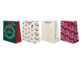 Wholesale Christmas Traditional Luxury Medium Gift Bag Wholesale Christmas Traditional Luxury Medium Gift Bag