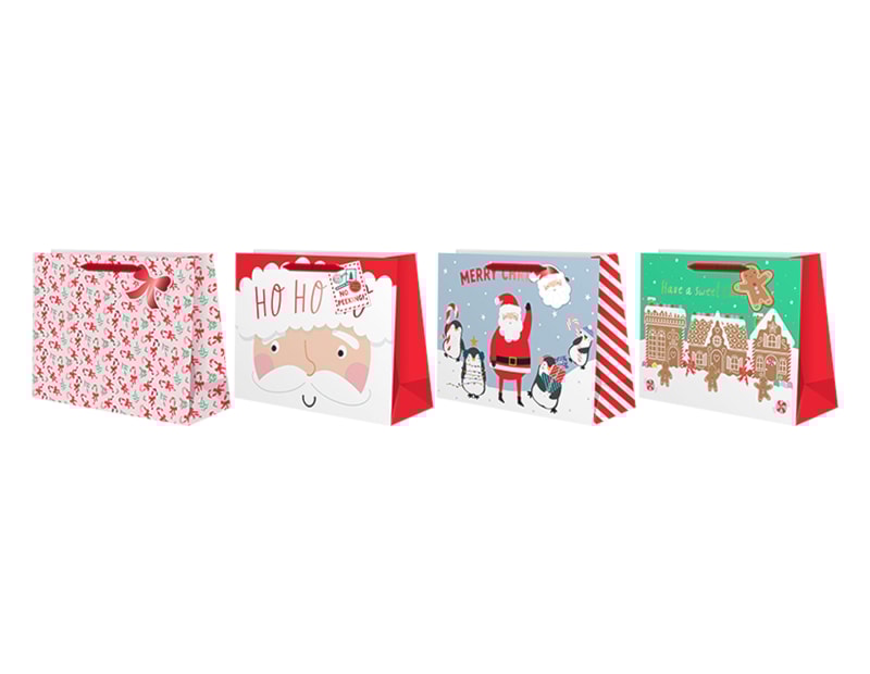 Wholesale Christmas Cute Luxury Large Gift Bag Wholesale Christmas Cute Luxury Large Gift Bag