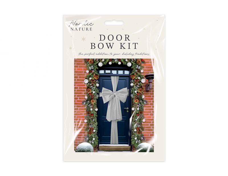 Wholesale Nordic Festive Door Bow Kit