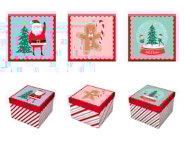 Wholesale Christmas Square Gift Box Wholesale Christmas Square Gift Box