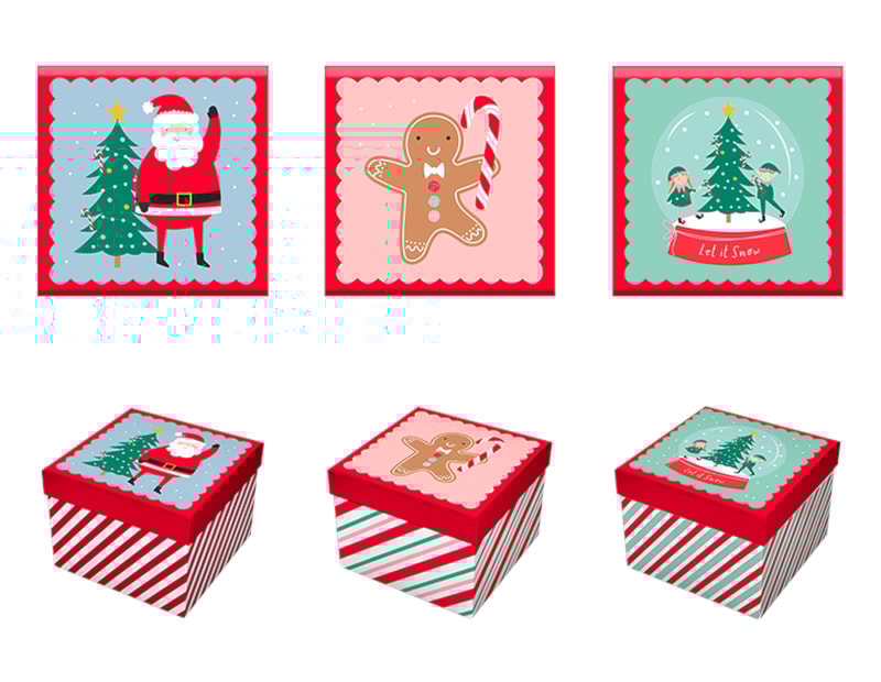 Wholesale Christmas Square Gift Box Wholesale Christmas Square Gift Box