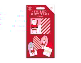 Wholesale Candy Lane Christmas Foiled Gift Tags 20pk Wholesale Candy Lane Christmas Foiled Gift Tags 20pk