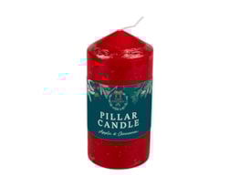 Wholesale Apple & Cinnamon Pillar Candle 420g Wholesale Apple & Cinnamon Pillar Candle 420g