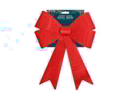 Wholesale Red Extra Large Foil Bow 57cm x 48cm x 9cm Wholesale Red Extra Large Foil Bow 57cm x 48cm x 9cm