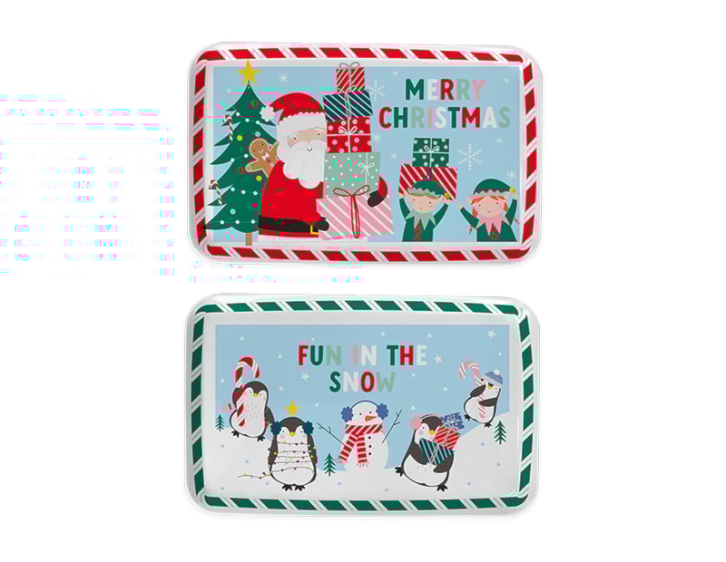 Wholesale Christmas Plastic Tray