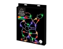 Wholesale Santa LED Window Light 24 Multicoloured Bulb