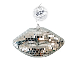 Wholesale Hanging Disco Bauble 15cm Wholesale Hanging Disco Bauble 15cm