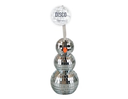 Wholesale Hanging Disco Snowman 13cm Wholesale Hanging Disco Snowman 13cm