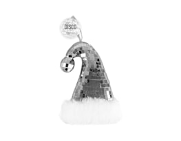 Wholesale Hanging Disco Santa Hat 15cm Wholesale Hanging Disco Santa Hat 15cm