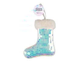 Wholesale Hanging Iridescent Disco Stocking 15cm Wholesale Hanging Iridescent Disco Stocking 15cm