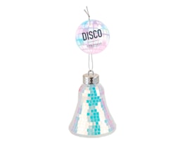 Wholesale Hanging Iridescent Disco Bell 10cm Wholesale Hanging Iridescent Disco Bell 10cm
