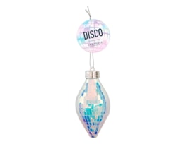 Wholesale Hanging Iridescent Disco Bauble 13cm Wholesale Hanging Iridescent Disco Bauble 13cm