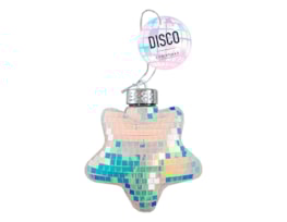 Wholesale Hanging Iridescent Disco Star 11cm Wholesale Hanging Iridescent Disco Star 11cm