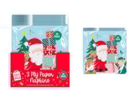 Wholesale Christmas Kids Printed 3 Ply Napkins 20pk CDU Wholesale Christmas Kids Printed 3 Ply Napkins 20pk CDU