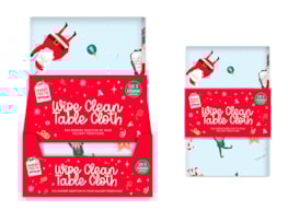 Wholesale Christmas Kids Printed Wipe Clean Tablecloth 132 x 178cm CDU Wholesale Christmas Kids Printed Wipe Clean Tablecloth 132 x 178cm CDU