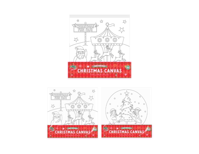 Wholesale Christmas Colour In Your Own Canvas CDU Wholesale Christmas Colour In Your Own Canvas CDU