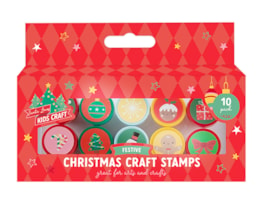 Wholesale Christmas Craft Stamps 10pk