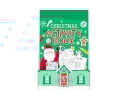 Wholesale Christmas A4 Activity Book 40 Page CDU Wholesale Christmas A4 Activity Book 40 Page CDU