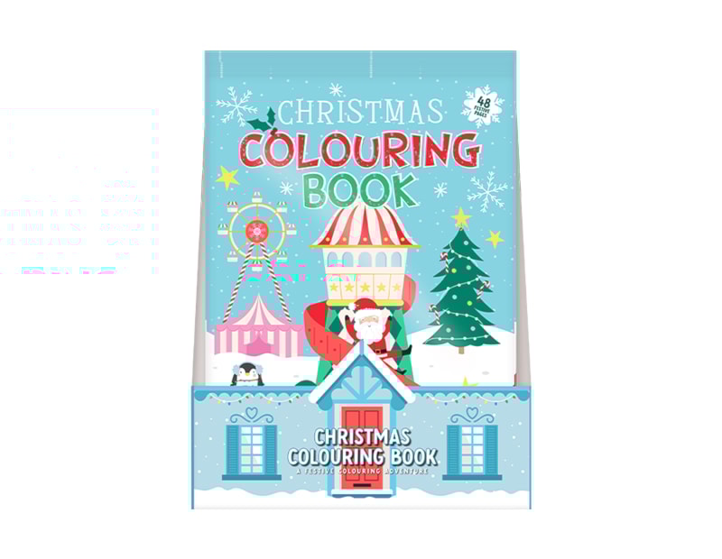 Wholesale Christmas Colouring Book CDU Wholesale Christmas Colouring Book CDU