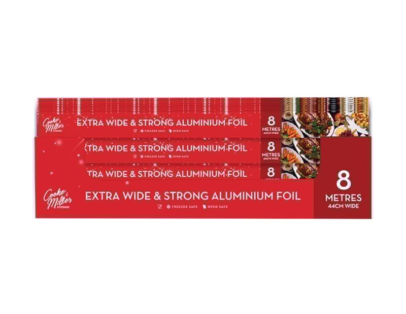 Wholesale Aluminium Kitchen Foil 8m x 440mm CDU Wholesale Aluminium Kitchen Foil 8m x 440mm CDU