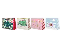 Wholesale Large Shopper Christmas Gift Bag - Assortment 3 Wholesale Large Shopper Christmas Gift Bag - Assortment 3