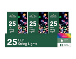 Wholesale 25 Battery Operated Multi-Coloured String Lights 2.7m CDU Wholesale 25 Battery Operated Multi-Coloured String Lights 2.7m CDU