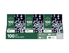 Wholesale 100 Battery Operated Bright White String Lights 10.9m CDU