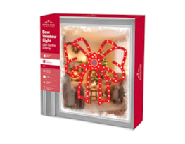 Wholesale LED Mains Operated Twinkle Bow Window Light 30cm Wholesale LED Mains Operated Twinkle Bow Window Light 30cm